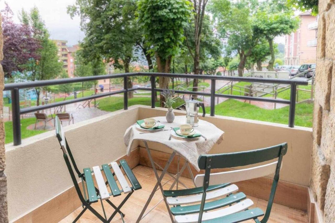 Apartamento Kuia En Gran Bilbao Con Terraza Y Vistas A Un Parque บาเซารี ภายนอก รูปภาพ