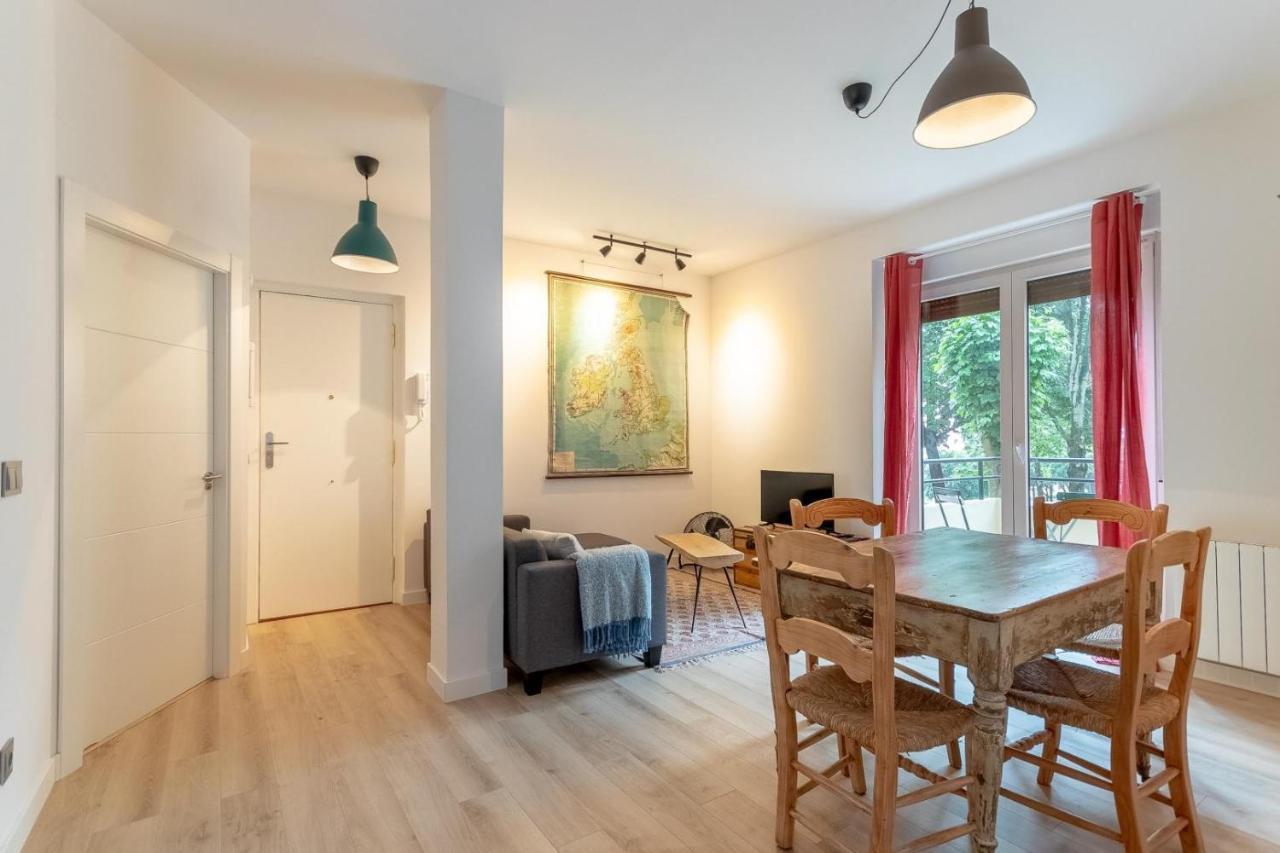 Apartamento Kuia En Gran Bilbao Con Terraza Y Vistas A Un Parque บาเซารี ภายนอก รูปภาพ